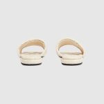 Gucci Women’s slide sandal with Double G - Image 3
